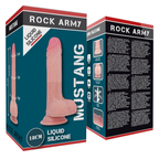ROCKARMY - HARNESS + FLÜSSIGSILIKON PREMIUM MUSTANG REALISTISCH 18 CM -O- 4.14 CM
