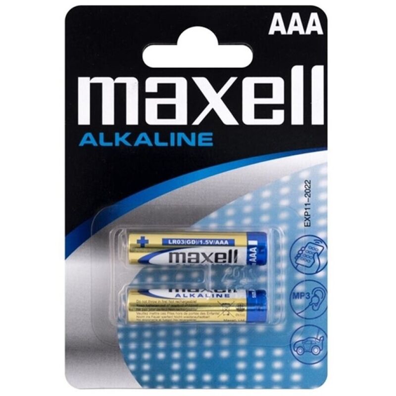 MAXELL - ALKALINBATTERIE AAA LR03 BLISTER * 2