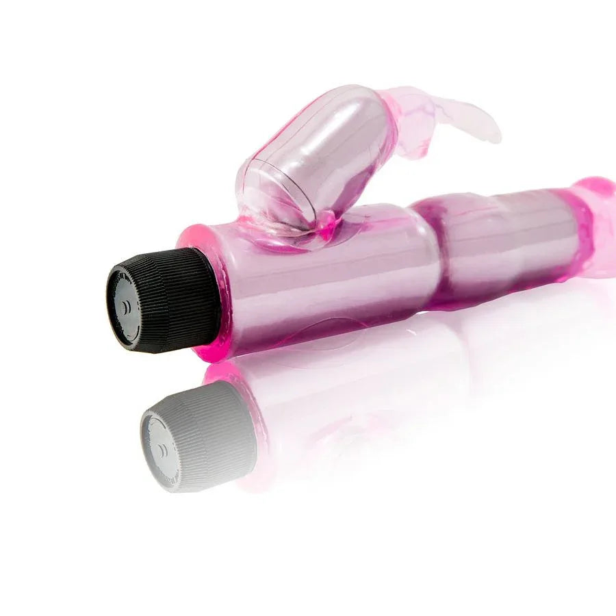 BAILE - VIBRATOR MIT EINSTELLBAREM ROSA STIMULATOR - Vanelion Paradise