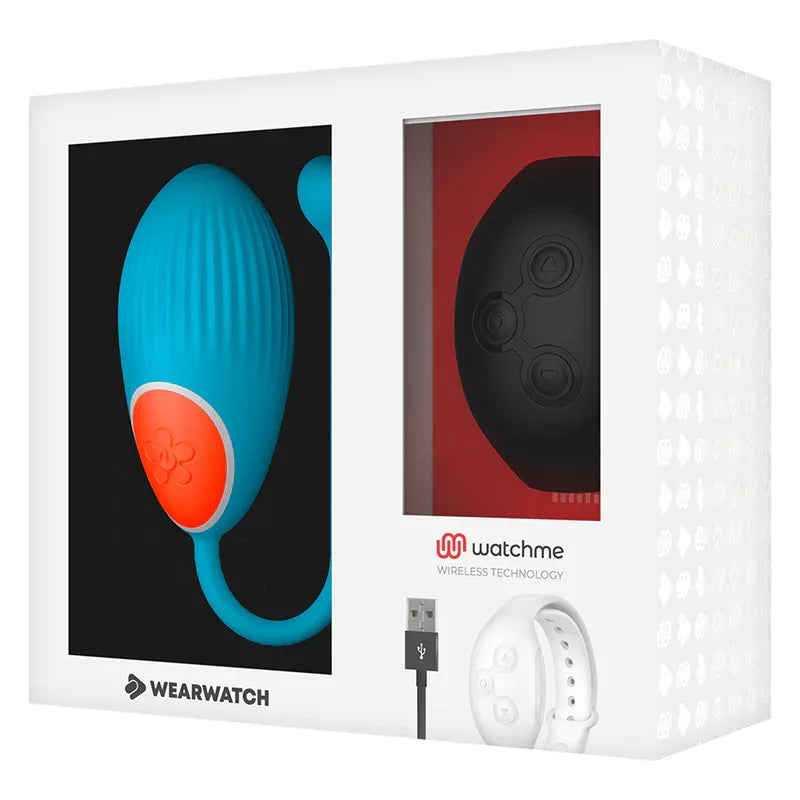 WEARWATCH - WATCHME-TECHNOLOGIE FERNBEDIENUNG EGG BLUE / JET - Vanelion Paradise
