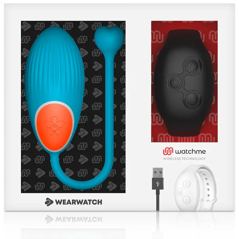 WEARWATCH - WATCHME-TECHNOLOGIE FERNBEDIENUNG EGG BLUE / JET - Vanelion Paradise