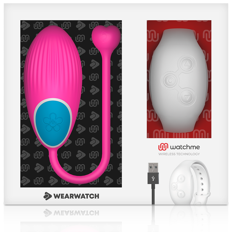 WEARWATCH - WATCHME-TECHNOLOGIE FERNBEDIENUNG EGG FUCHSIA / NIVEO