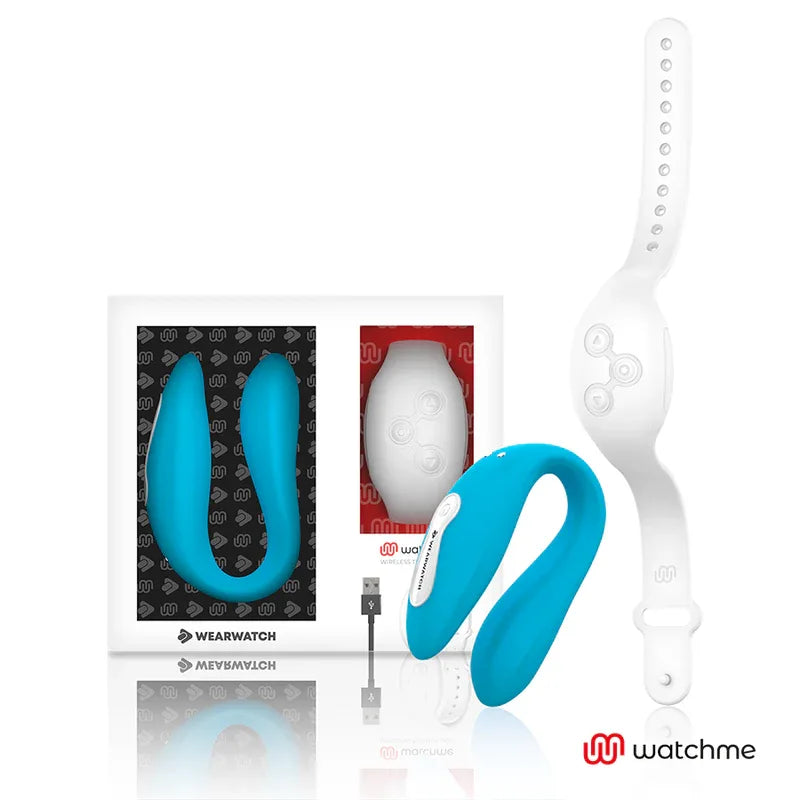 WEARWATCH - WATCHME DUAL TECHNOLOGY VIBRATOR INDIGO/SNOW - Vanelion Paradise