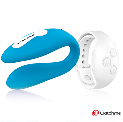 WEARWATCH - WATCHME DUAL TECHNOLOGY VIBRATOR INDIGO/SNOW