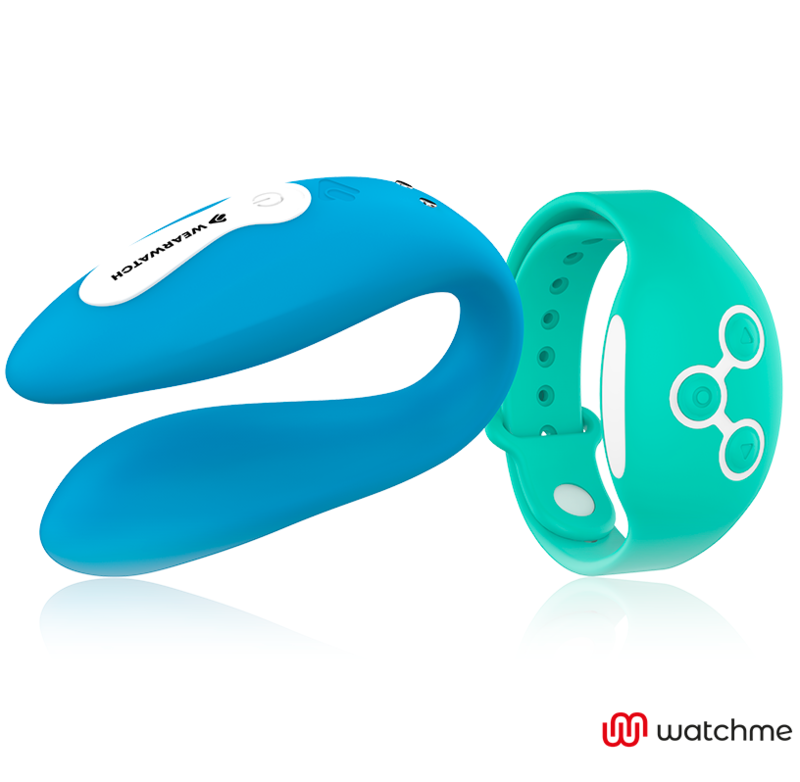 WEARWATCH - DUAL-TECHNOLOGIE-WATCHME-VIBRATOR INDIGO/MEERWASSER