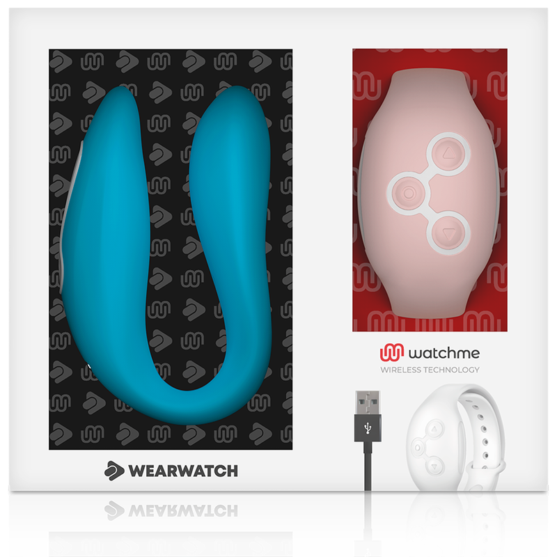 WEARWATCH - WATCHME DUAL TECHNOLOGY VIBRATOR INDIGO / PINK