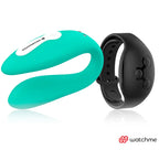 WEARWATCH - DUAL-TECHNOLOGIE VIBRATOR WATCHME AQUAMARINE / JET - Vanelion Paradise