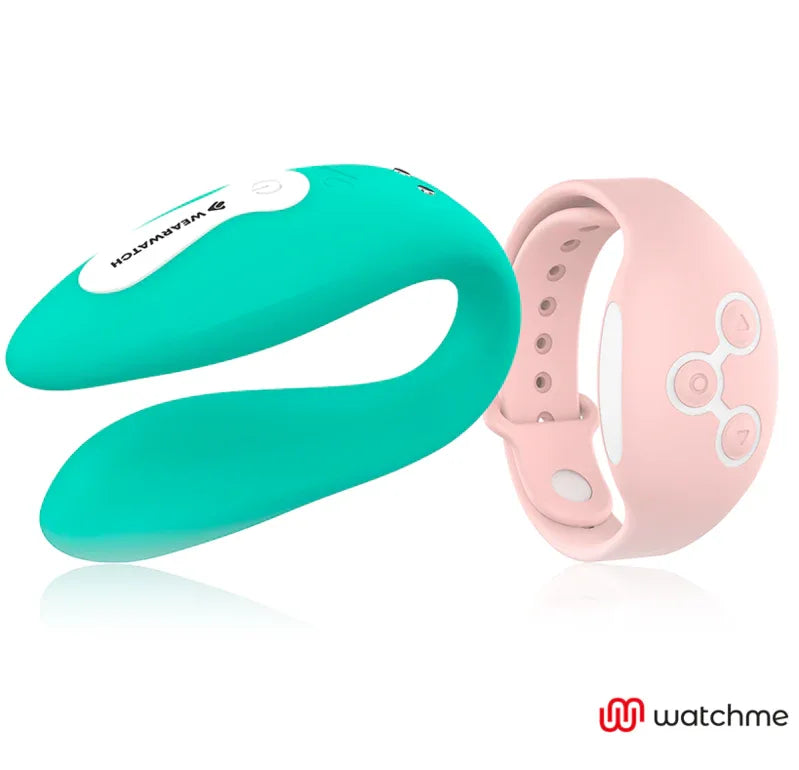 WEARWATCH - WATCHME DUAL TECHNOLOGY VIBRATOR MEERWASSER / ROSA - Vanelion Paradise