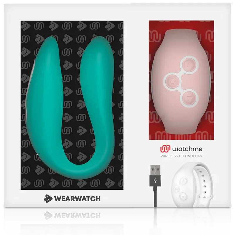 WEARWATCH - WATCHME DUAL TECHNOLOGY VIBRATOR MEERWASSER / ROSA - Vanelion Paradise