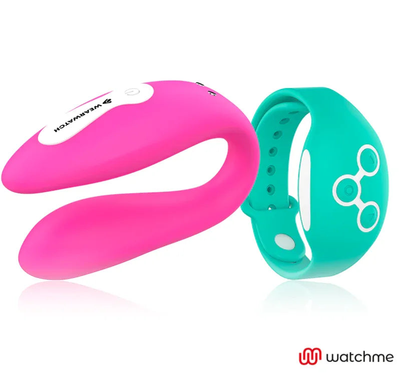 WEARWATCH - DUAL-TECHNOLOGIE-WATCHME-VIBRATOR FUCHSIA / MEERWASSER - Vanelion Paradise