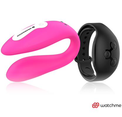 WEARWATCH - WATCHME DUAL TECHNOLOGY VIBRATOR FUCHSIA/AZABACHE - Vanelion Paradise