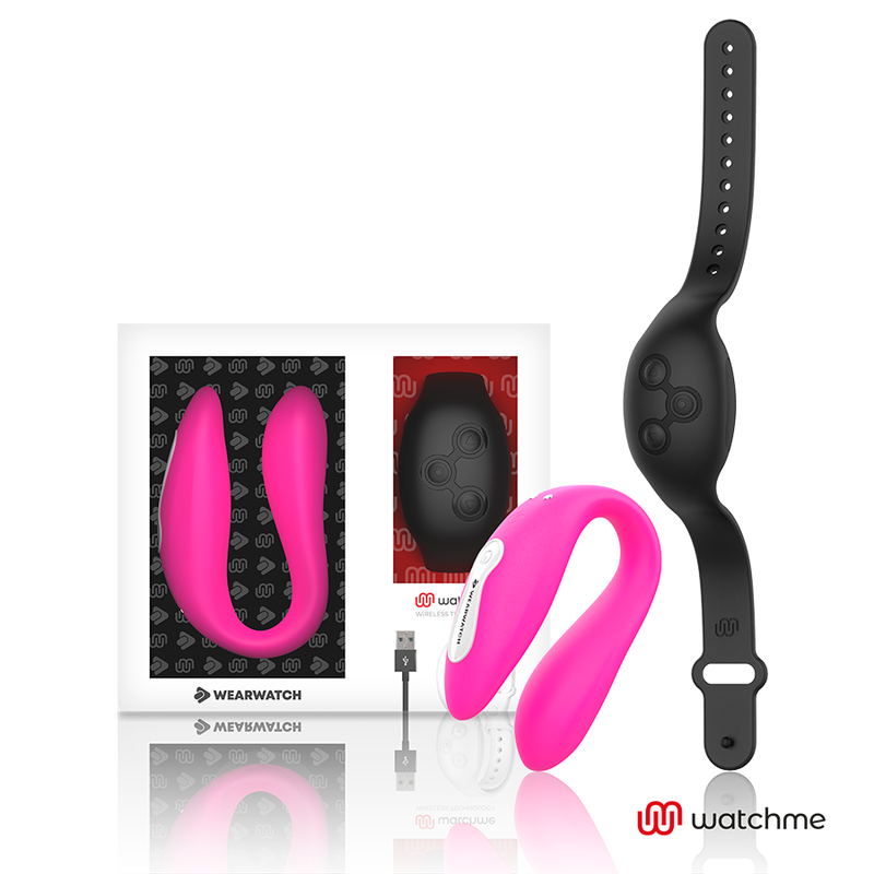 WEARWATCH - WATCHME DUAL TECHNOLOGY VIBRATOR FUCHSIA/AZABACHE - Vanelion Paradise