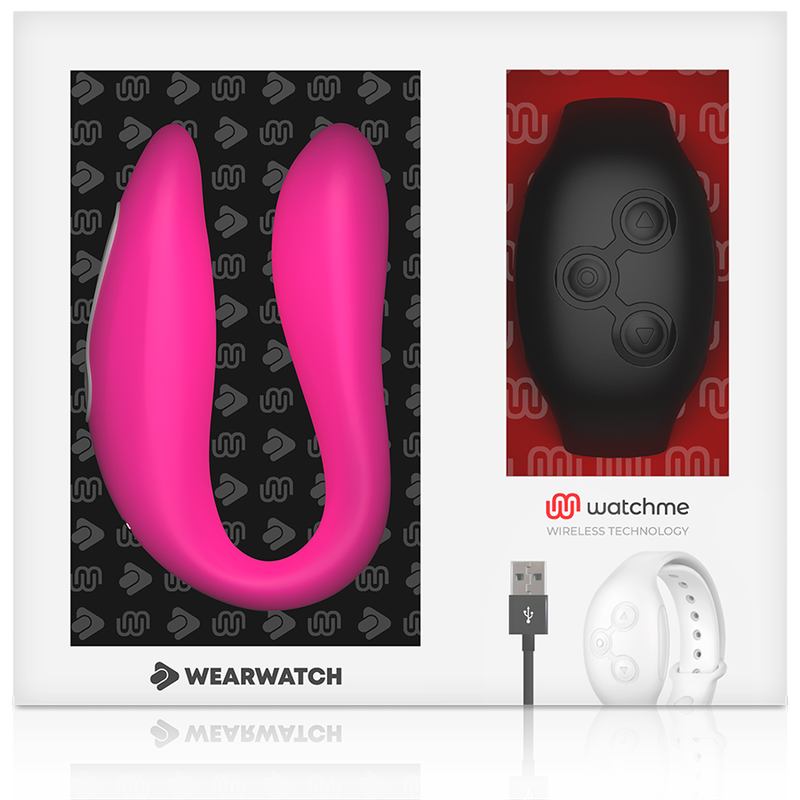 WEARWATCH - WATCHME DUAL TECHNOLOGY VIBRATOR FUCHSIA/AZABACHE - Vanelion Paradise