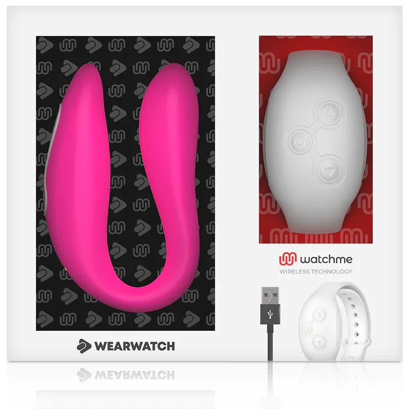 WEARWATCH - WATCHME DUAL TECHNOLOGY VIBRATOR FUCHSIA / SNOW - Vanelion Paradise