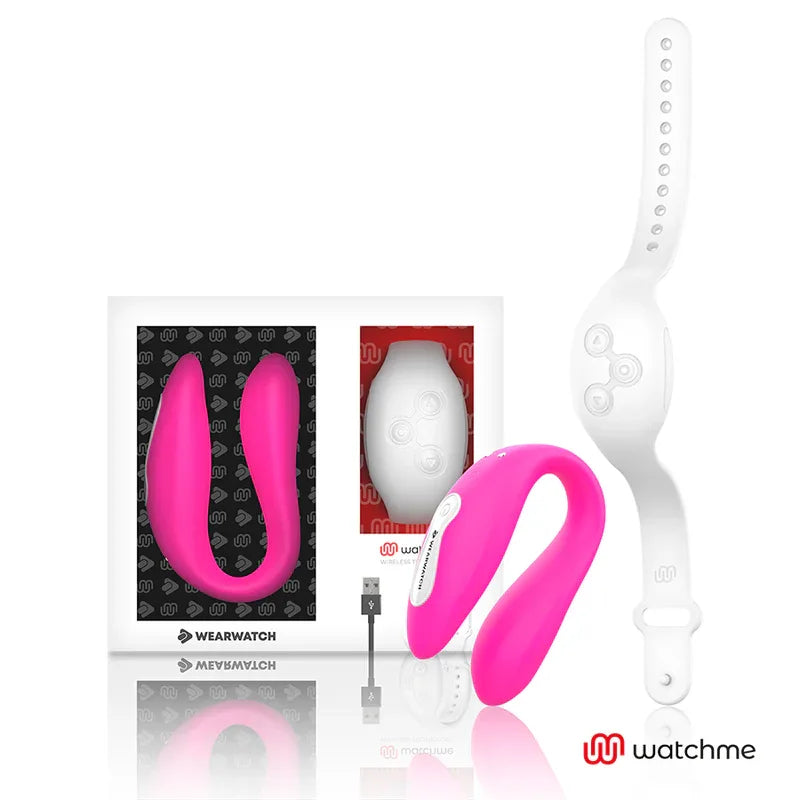 WEARWATCH - WATCHME DUAL TECHNOLOGY VIBRATOR FUCHSIA / SNOW - Vanelion Paradise