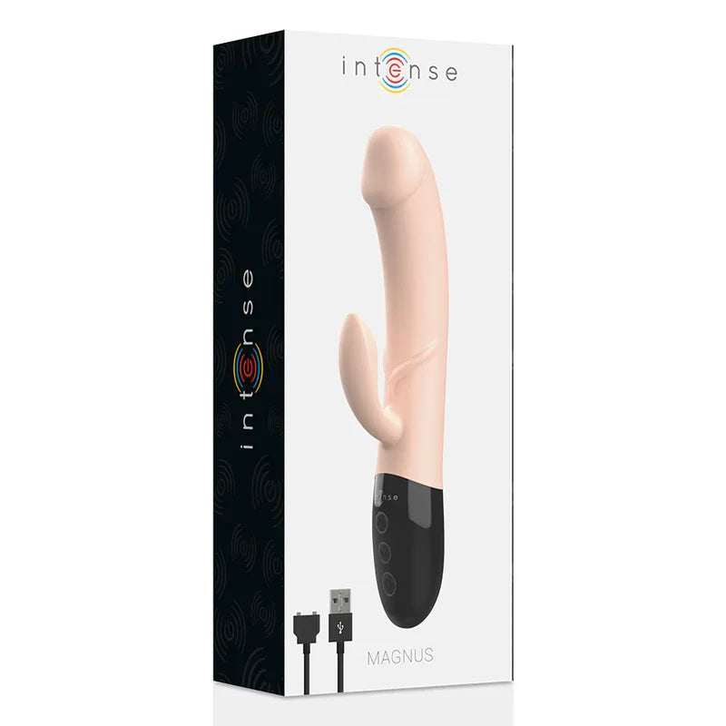 INTENSE - NATÜRLICHER WIEDERAUFLADBARER VIBRATOR MAGNUS DUAL - Vanelion Paradise