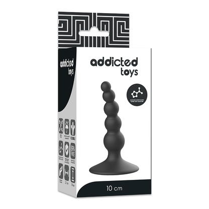 ADDICTED TOYS - ANAL SEXUELLER STECKER 10 CM SCHWARZ