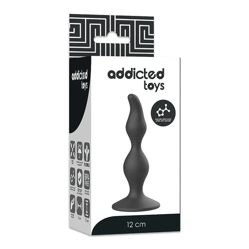 ADDICTED TOYS - ANAL SEXUELLER STECKER 12 CM SCHWARZ - Vanelion Paradise