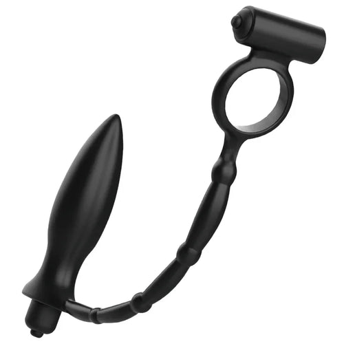 ADDICTED TOYS - ANALPLUG MIT VIBRATIONSRING - Vanelion Paradise