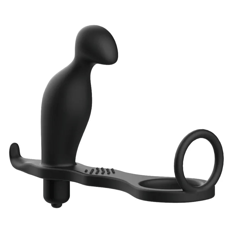ADDICTED TOYS - ANALPLUG MIT SCHWARZEM SILIKONRING 12 CM - Vanelion Paradise