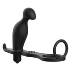 ADDICTED TOYS - ANALPLUG MIT SCHWARZEM SILIKONRING 12 CM - Vanelion Paradise