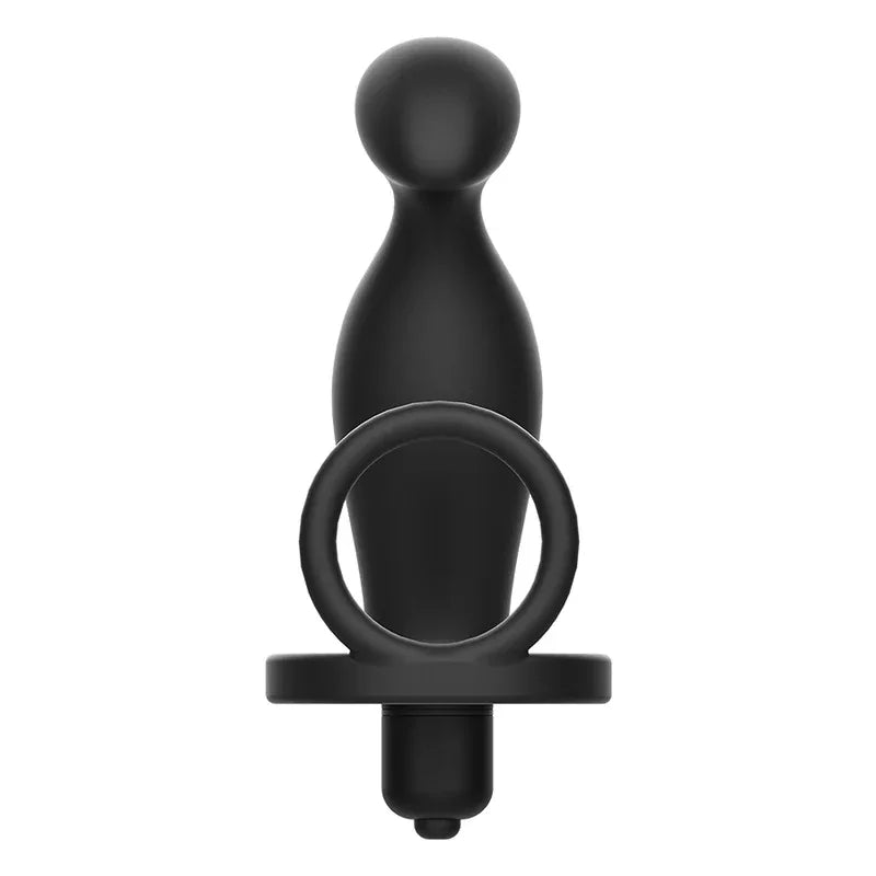 ADDICTED TOYS - ANALPLUG MIT SCHWARZEM SILIKONRING 12 CM - Vanelion Paradise