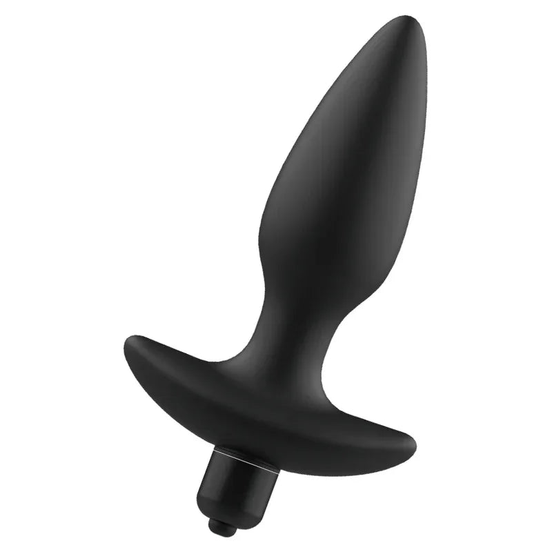 ADDICTED TOYS - MASSAGER PLUG ANAL MIT VIBRATION SCHWARZ - Vanelion Paradise