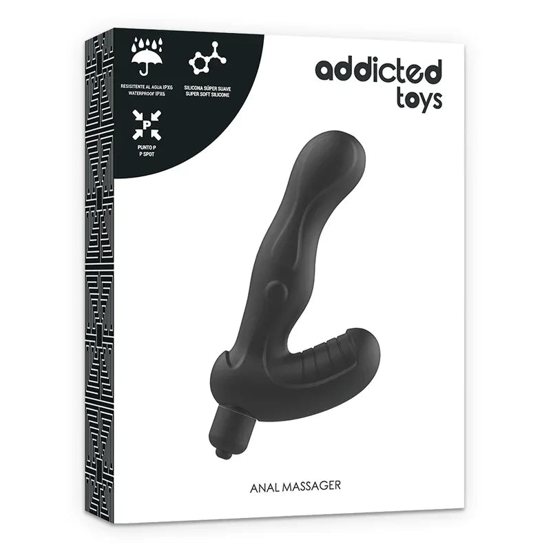 ADDICTED TOYS - P-SPOT VIBE SILIKON PROSTATA ANAL STIMULATOR - Vanelion Paradise