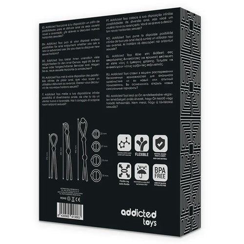 ADDICTED TOYS - FLEXIBLES SILIKON-COCKRING-SET 7-TEILIG - Vanelion Paradise