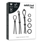 ADDICTED TOYS - FLEXIBLES SILIKON-COCKRING-SET 7-TEILIG - Vanelion Paradise