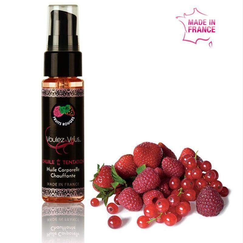 VOULEZ-VOUS - WÄRMENDES KÖRPERÖL - WEICHE FRÜCHTE 35 ML - Vanelion Paradise